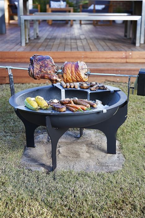 Pit N Grill Collapsible Fire, Fire Pit And Grill