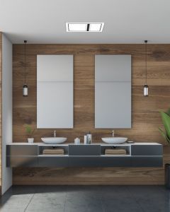 IXL Tastic Luminate Essential Single 3 in 1 Bathroom Heater, Exhaust Fan & Light