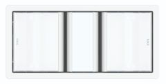 Tastic Luminate Essential Dual 3 in 1 Bathroom Heater, Exhaust Fan & Light 