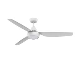 Aeroflow Winglide 132cm (52") AC Ceiling Fan with LED - white 