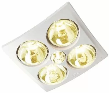 Ixl tastic sensation 3 in 1 bathroom heat fan light top